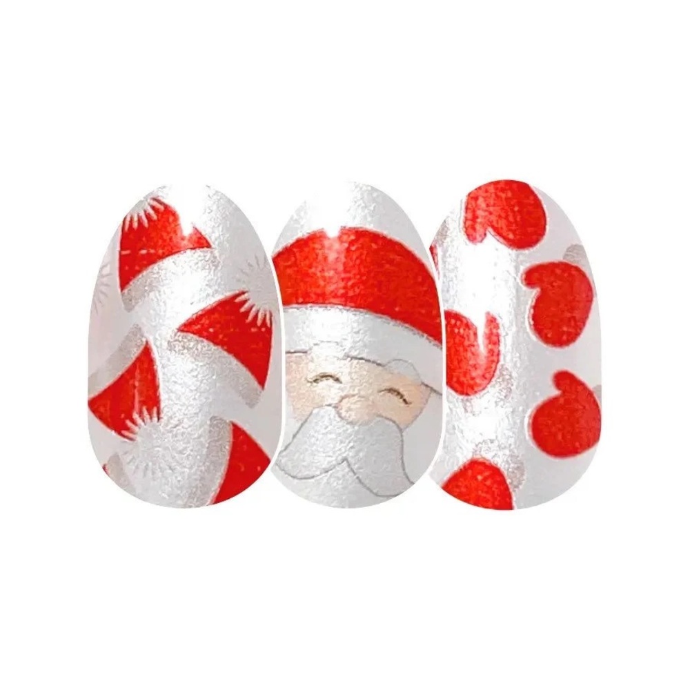 Just Be - Clause Santa Clause Christmas Nail Set